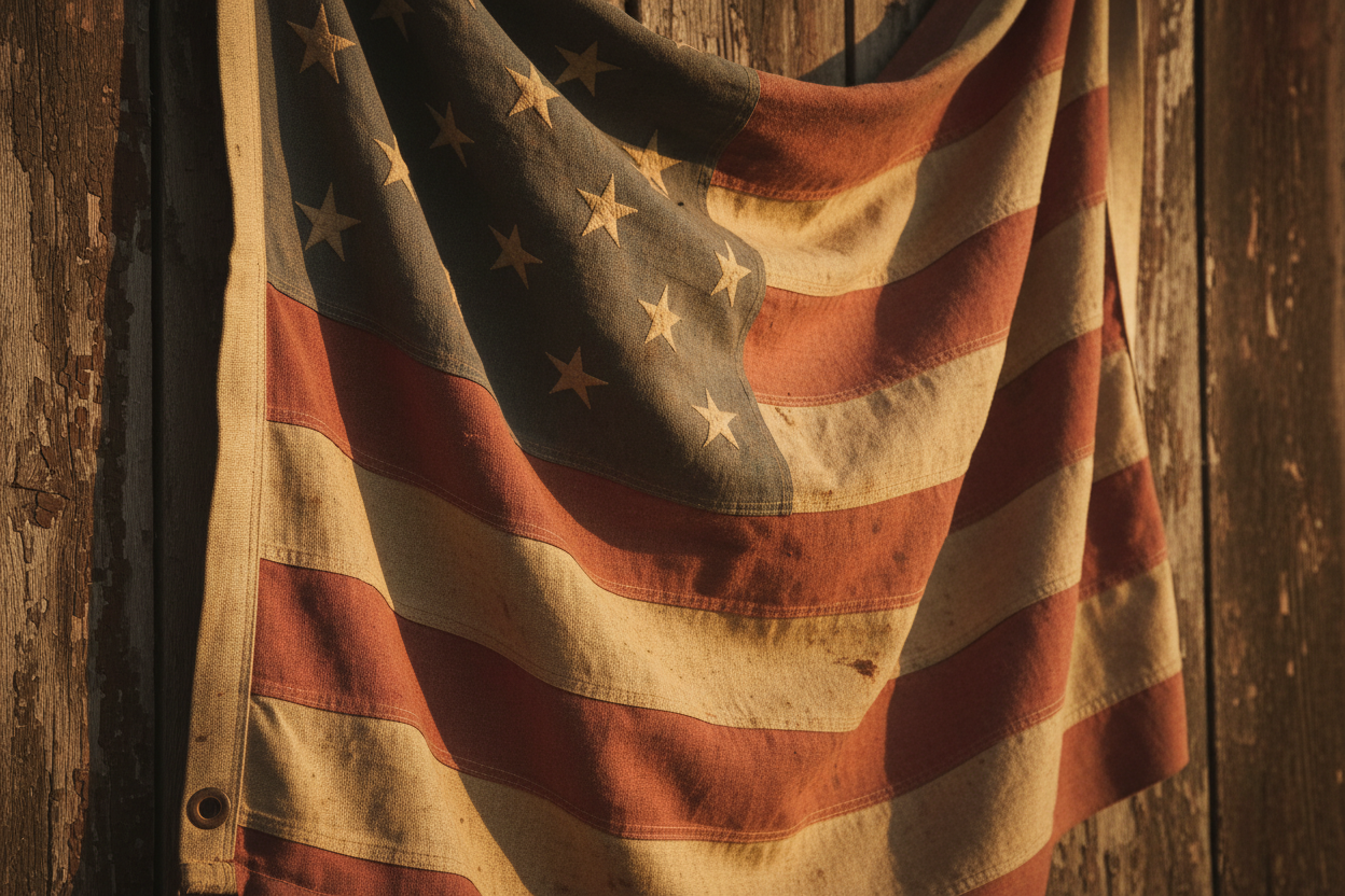 Vintage American Flag